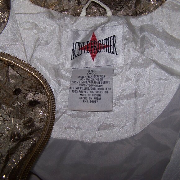 Active Frontier Int. Ladies Small Taupe Nylon Jogging / Leisure Wear Suit Set - Picture 5 of 13